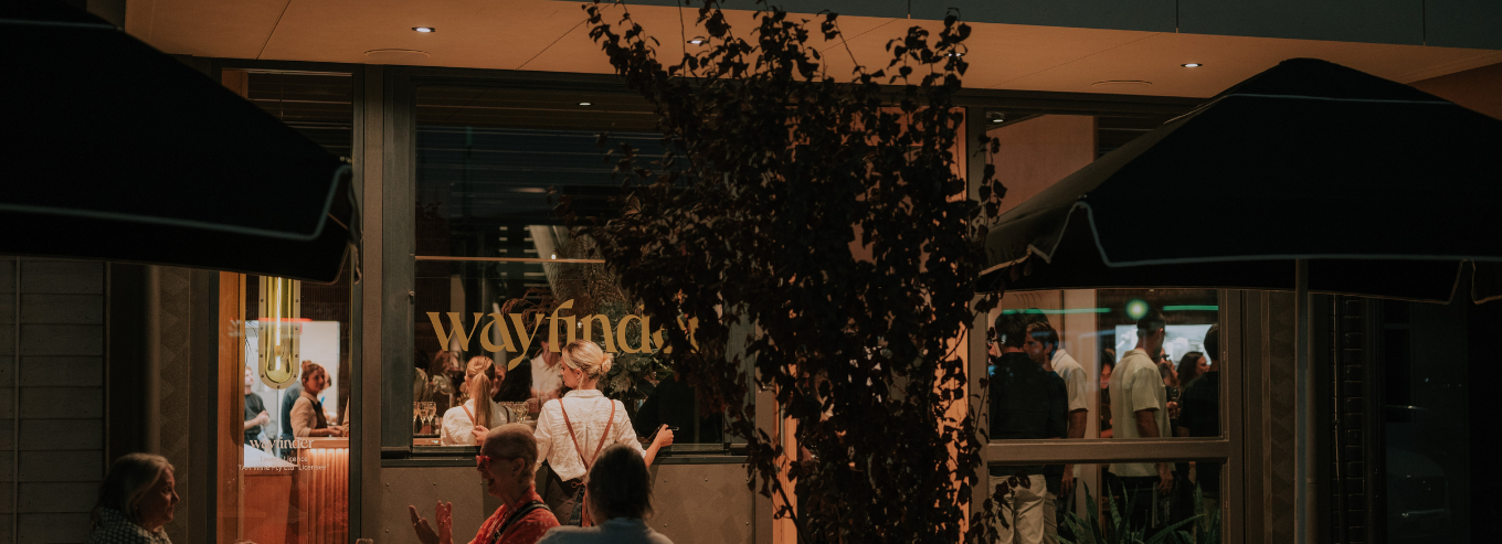 Wayfinder cellar door 